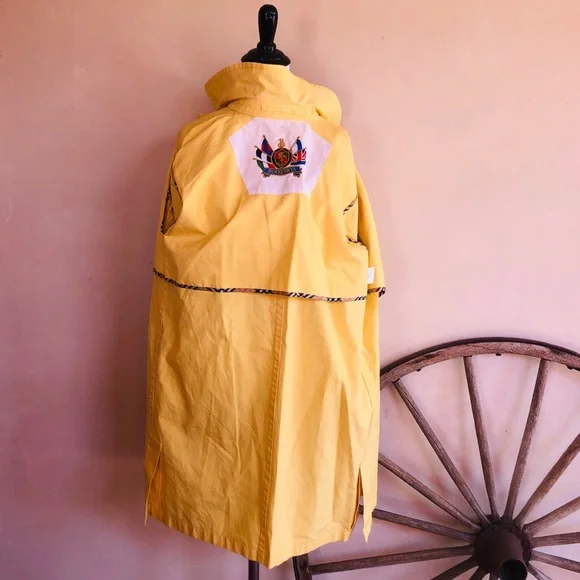 BURBERRYS LONDON Nautical Duffle Trench Coat RARE!
